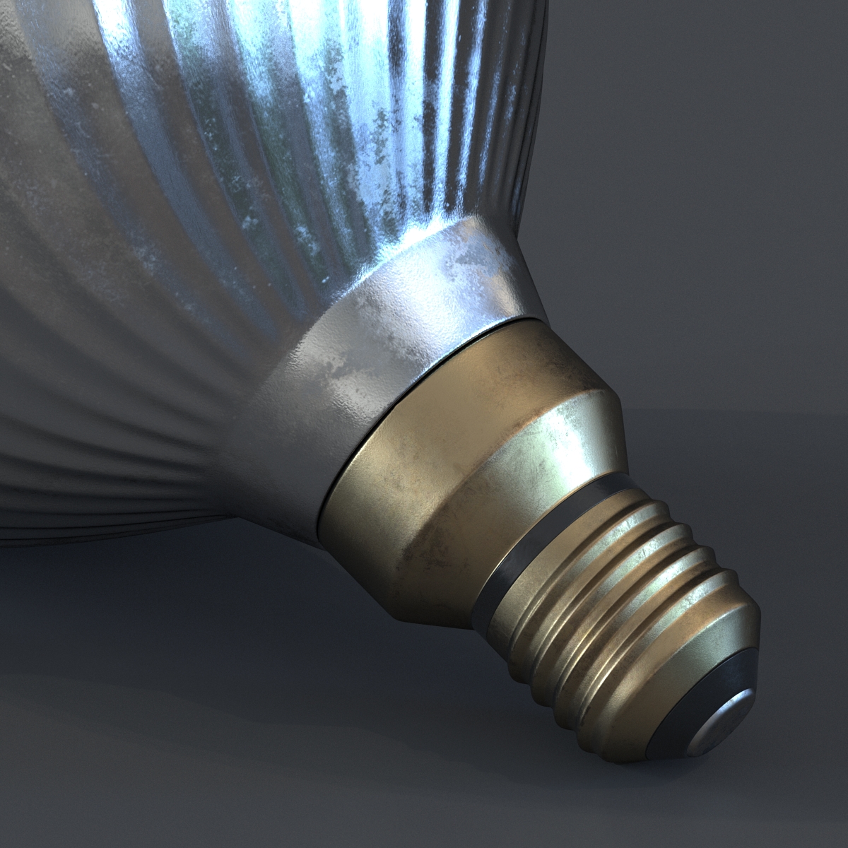 Halogen Flood Light Bulb 3D model