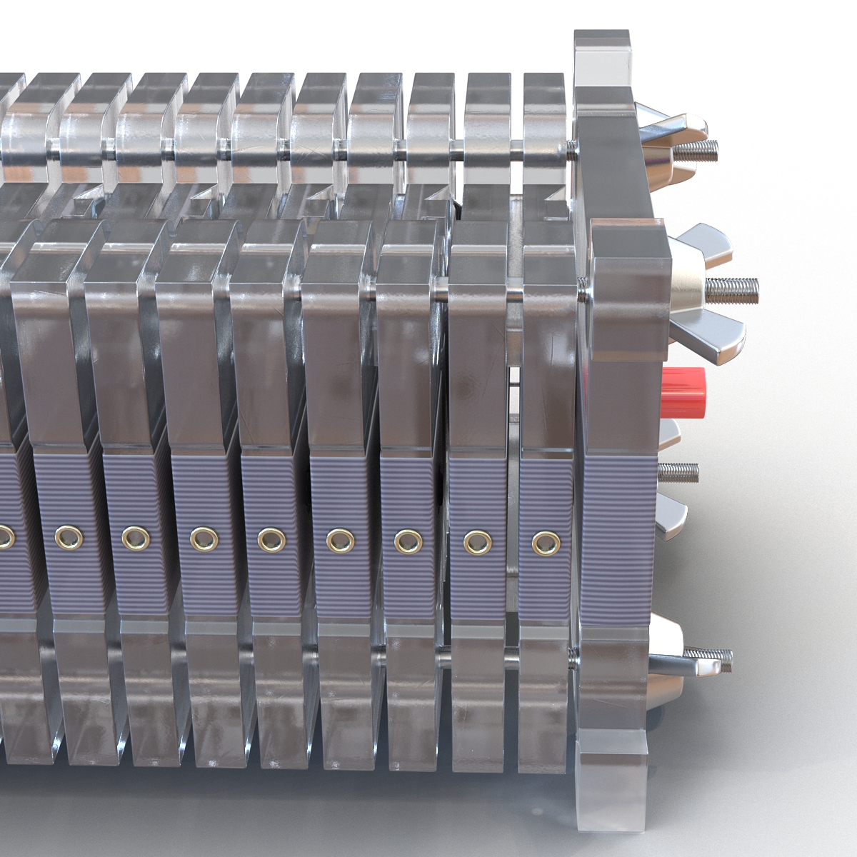 3D model Fuel Cell Stack