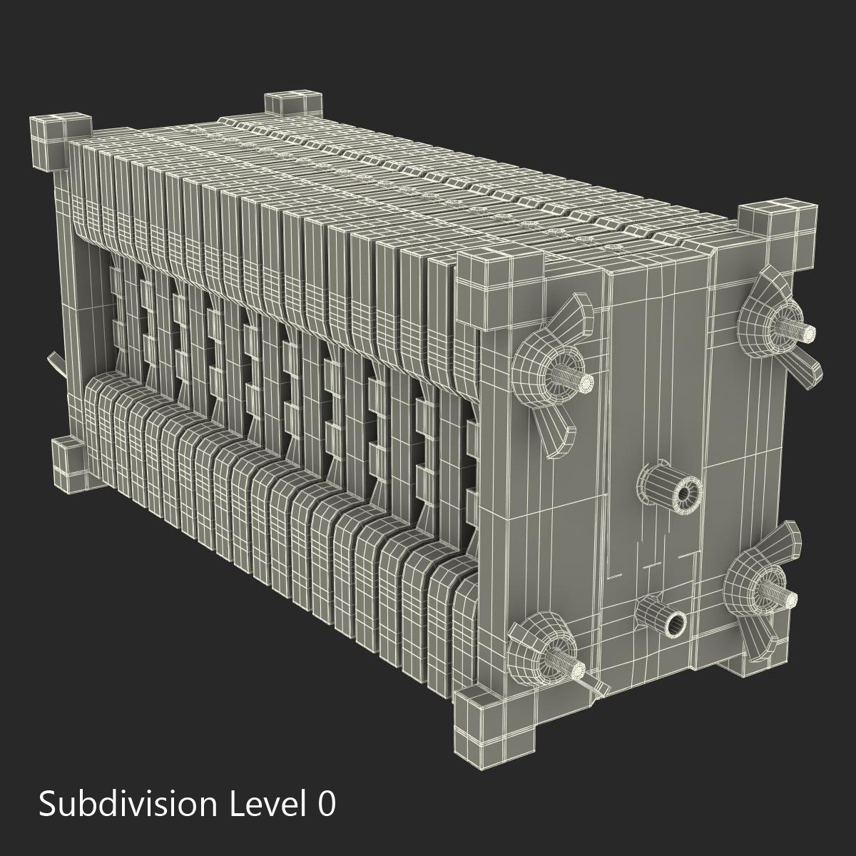 3D model Fuel Cell Stack