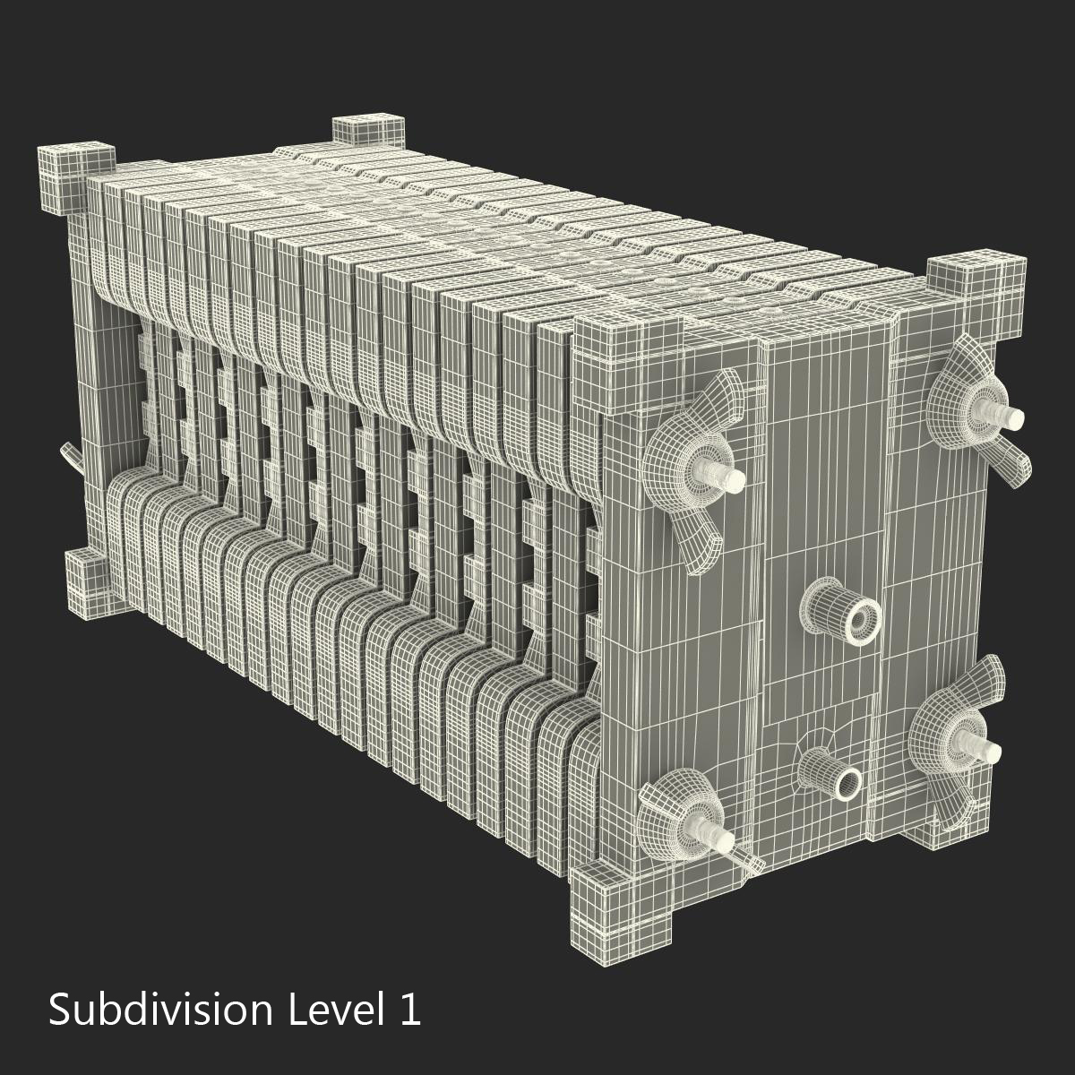 3D model Fuel Cell Stack