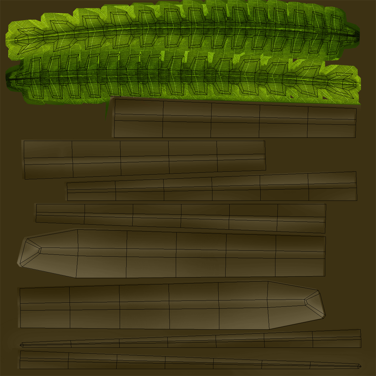 3D model Fern