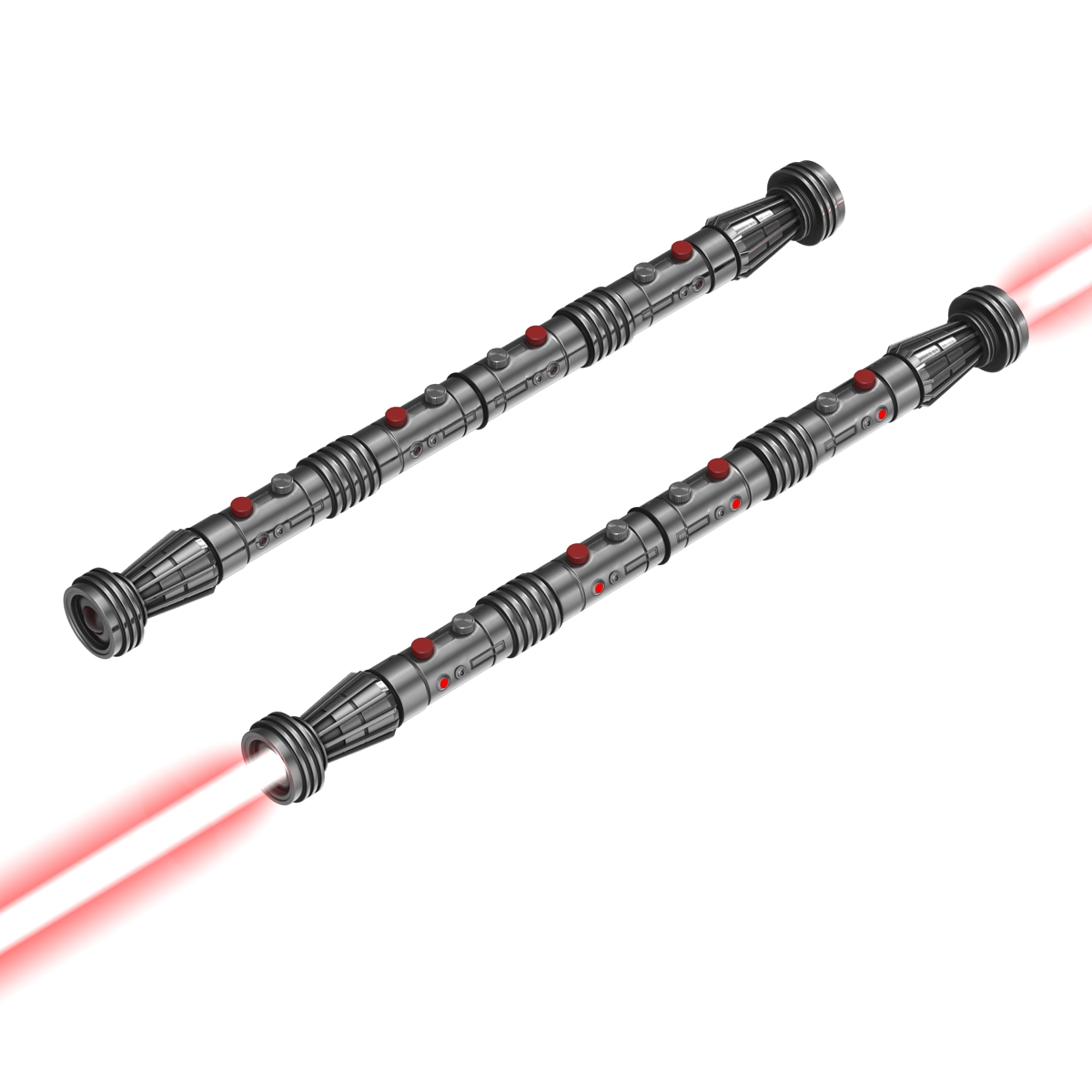 Star Wars Darth Maul Double Lightsaber Set 3D