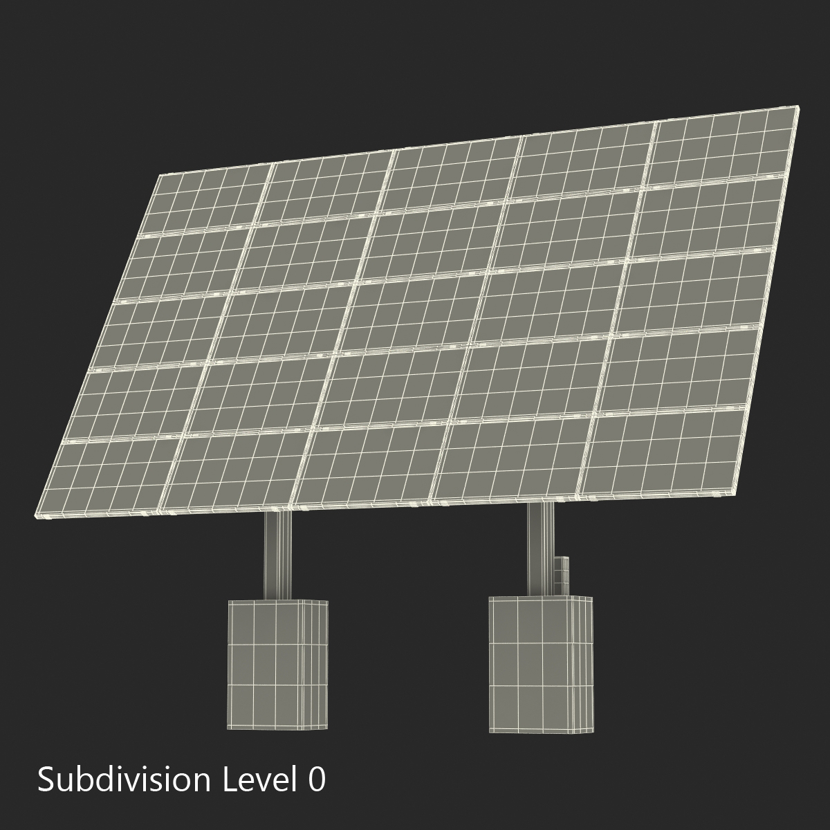 3D model Solar Cell