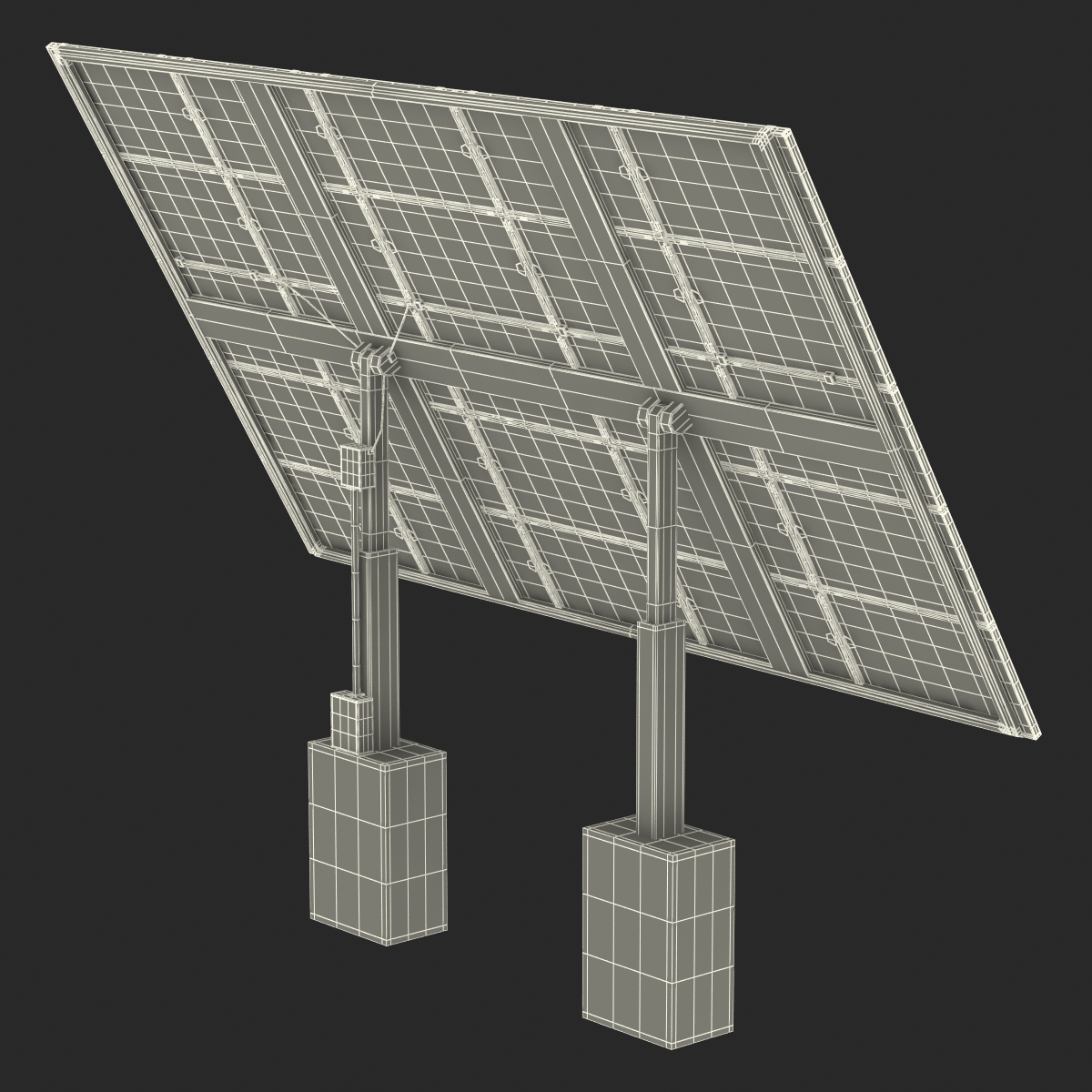 3D model Solar Cell