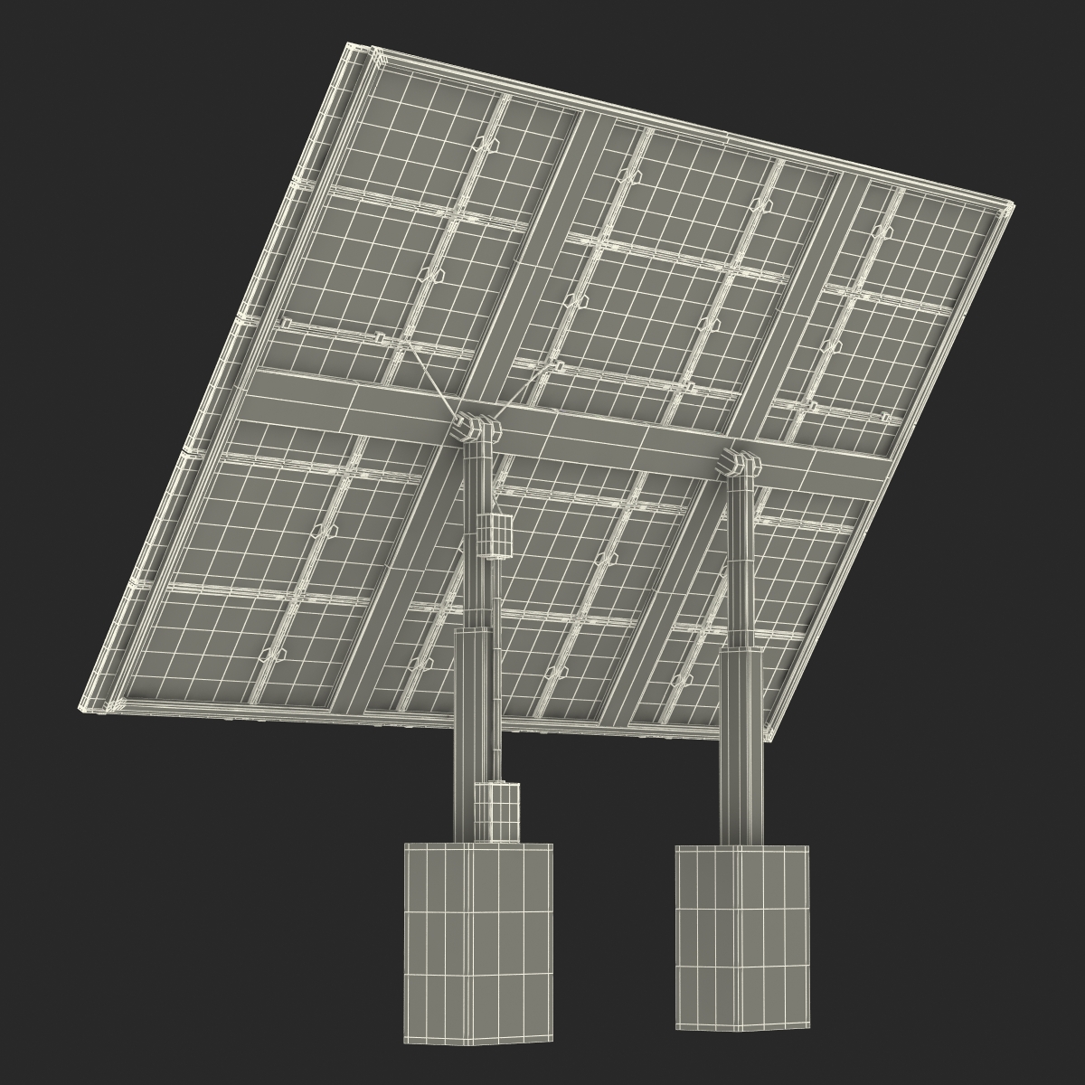 3D model Solar Cell