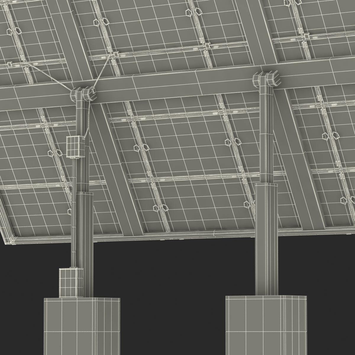 3D model Solar Cell