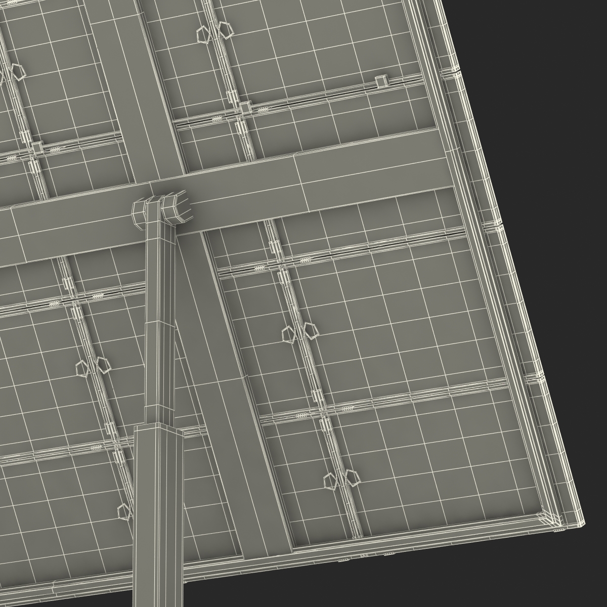 3D model Solar Cell