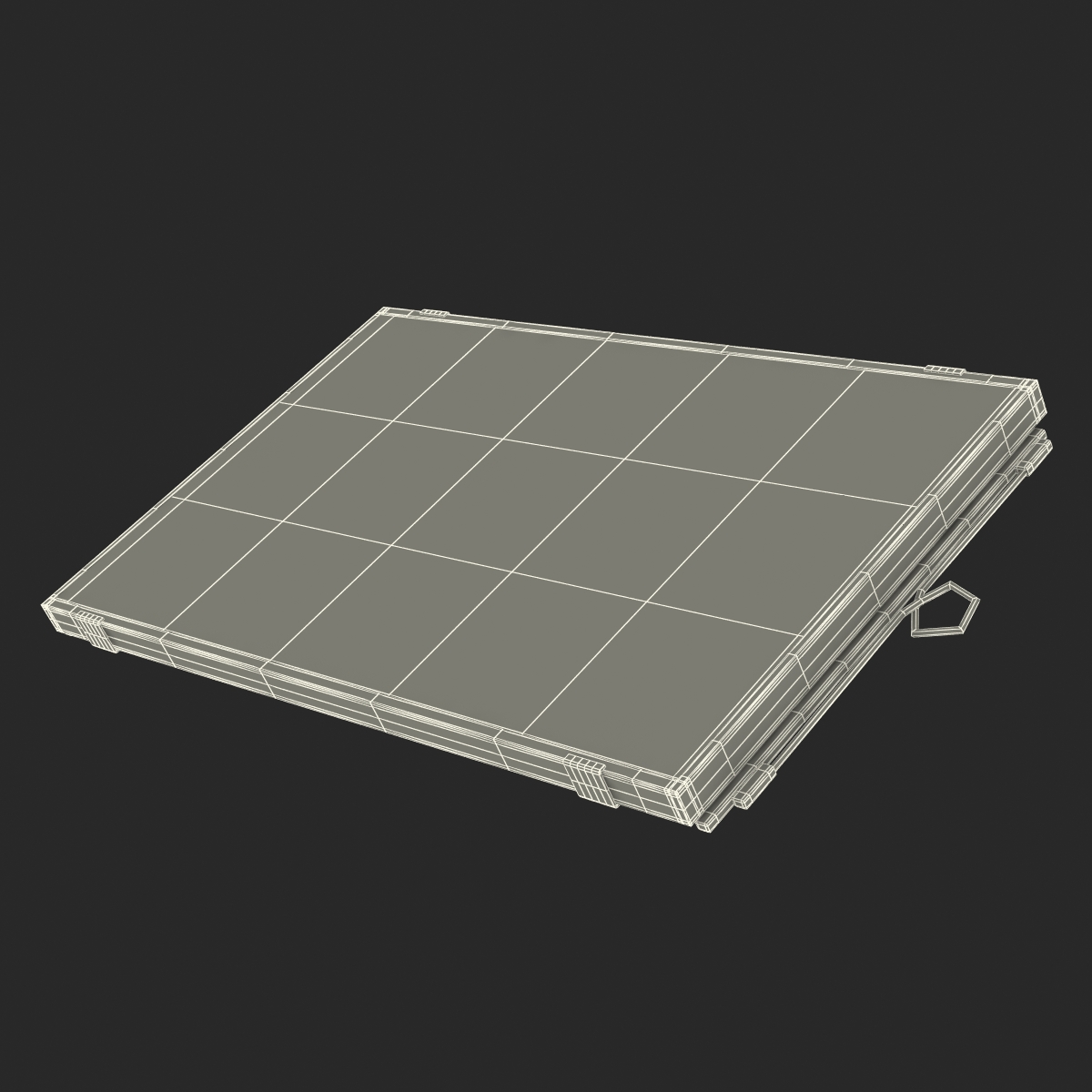 3D Solar Panel 2 model