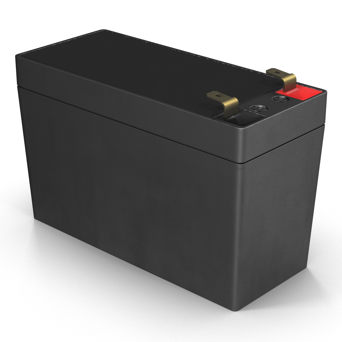 3D 12 Volt Battery Generic model