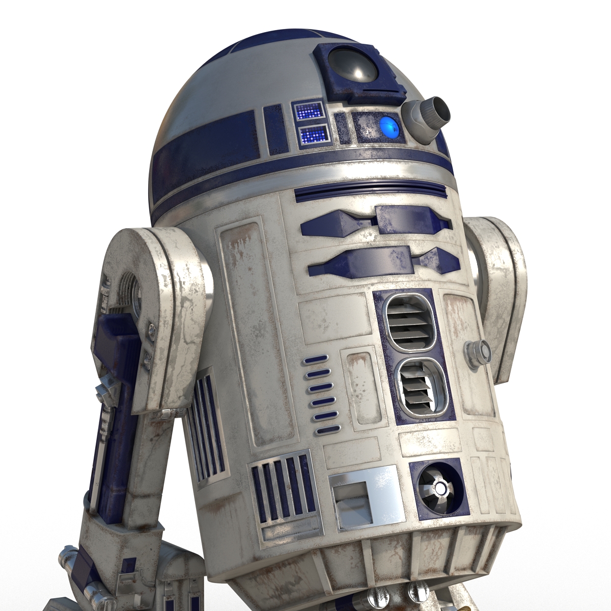 R2 D2 3D model