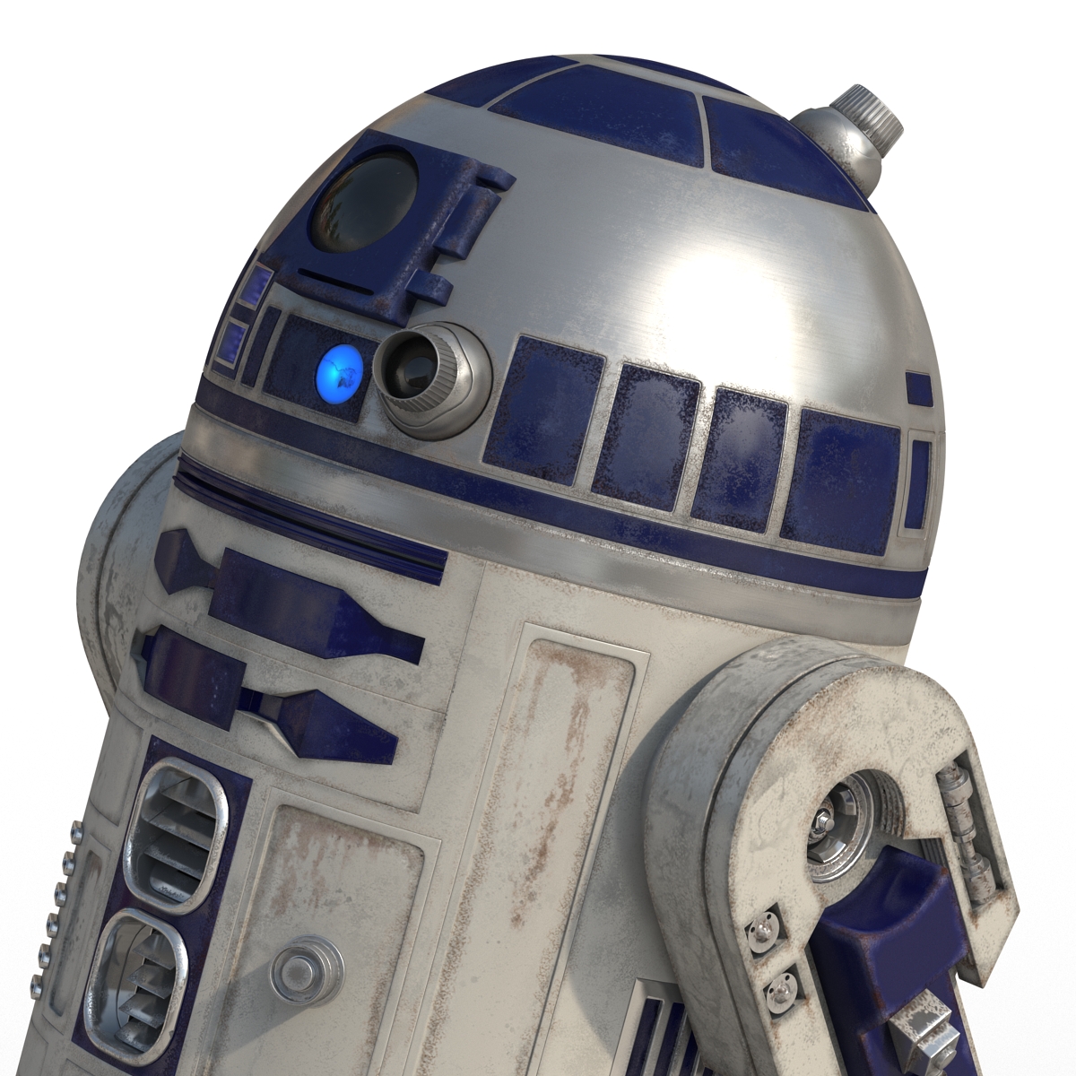 R2 D2 3D model