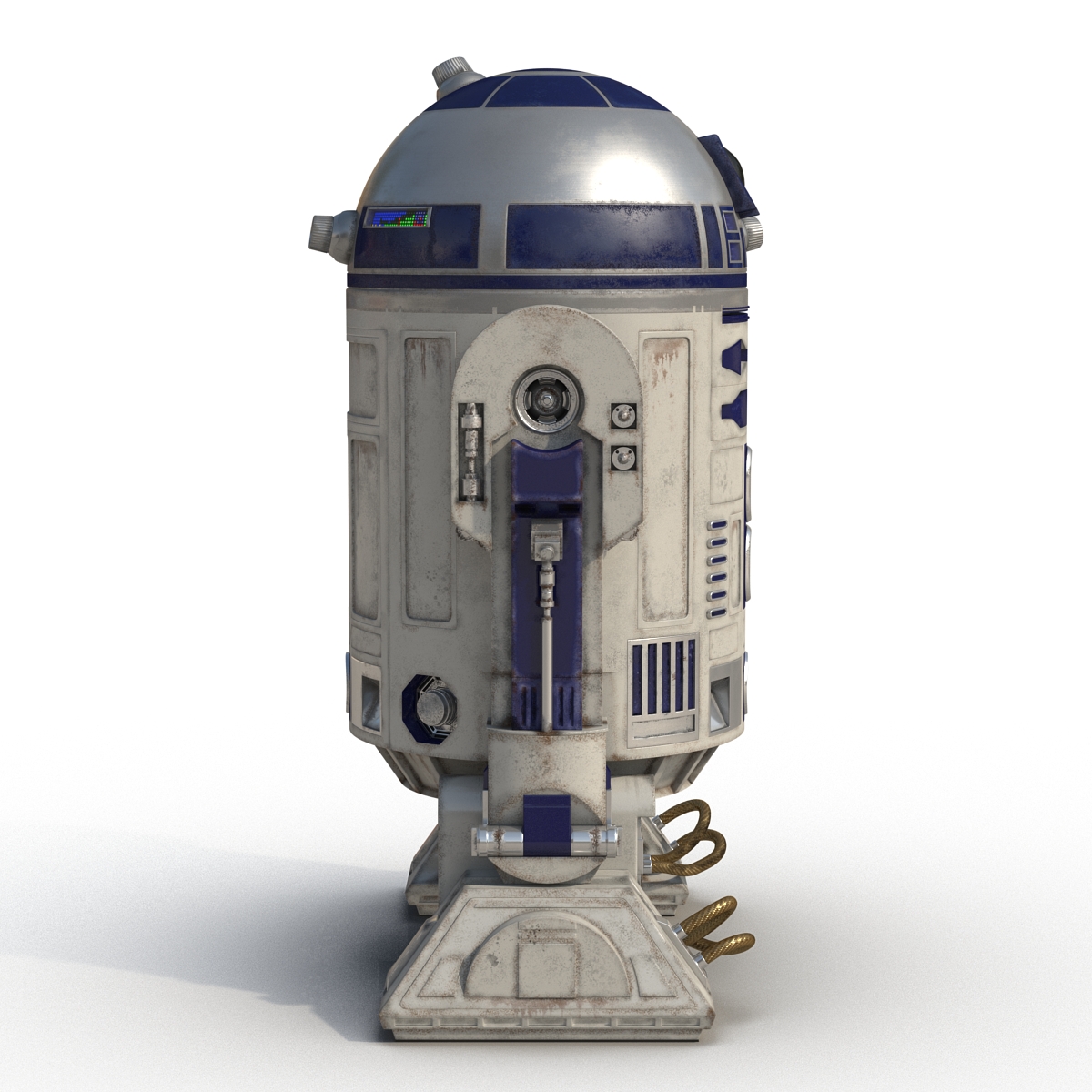 R2 D2 Rigged 3D