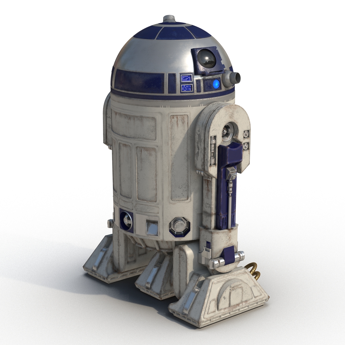 R2 D2 Rigged 3D