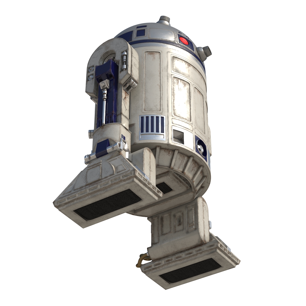 R2 D2 Rigged 3D