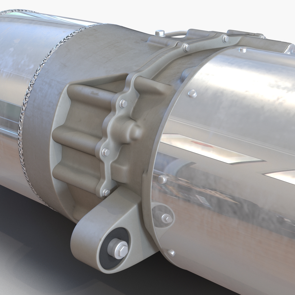 3D model Tesla Electric Motor