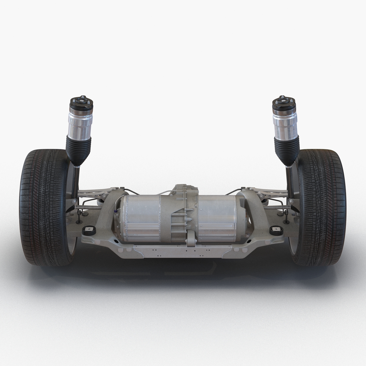 3D Tesla Model S Back Axle model