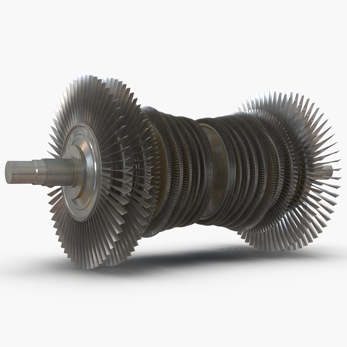 3D Steam Turbine model