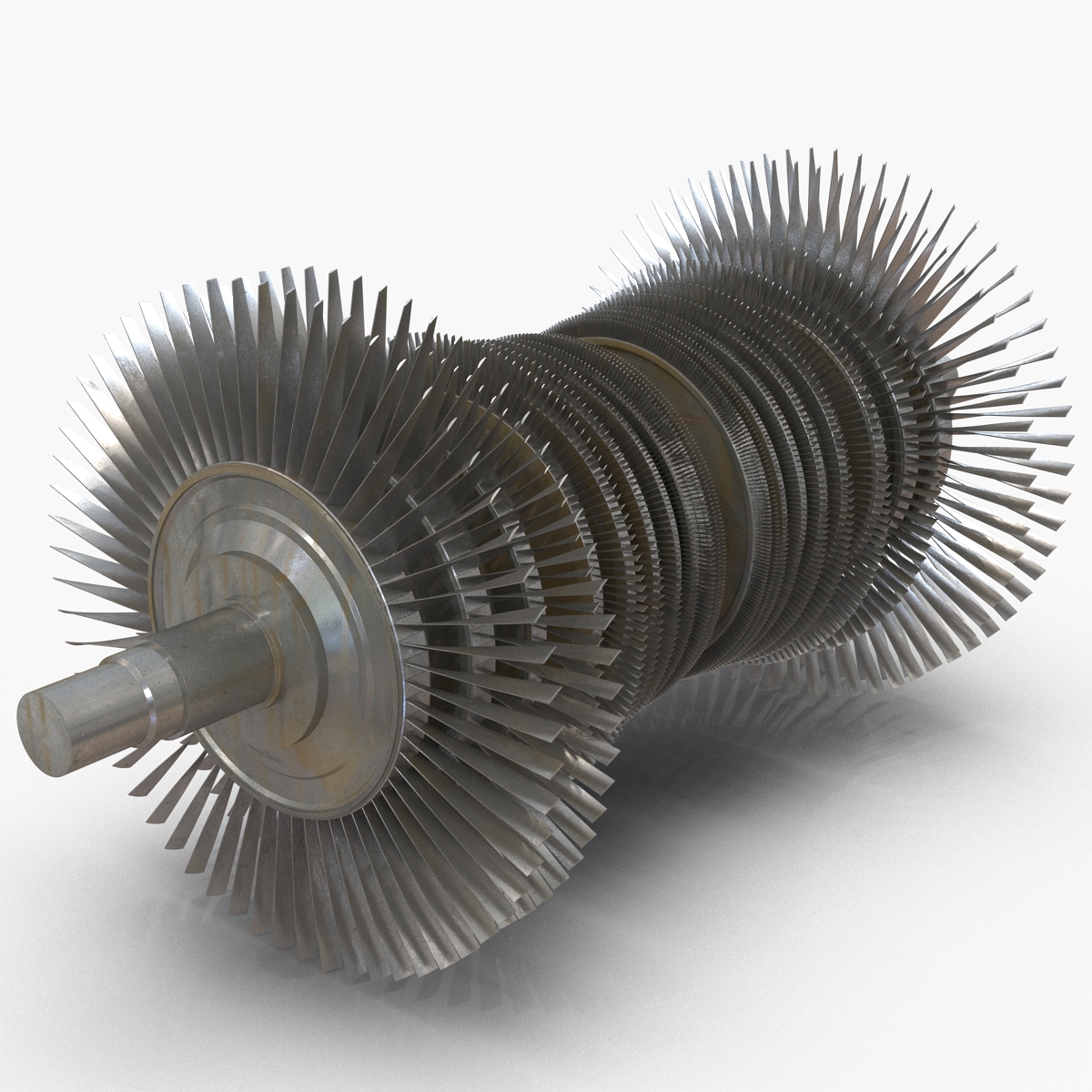 3D Steam Turbine model