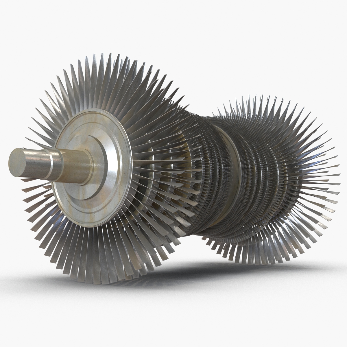 3D Steam Turbine model