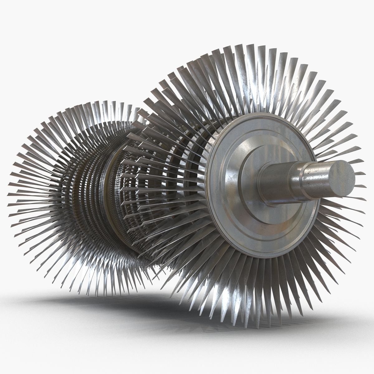 3D Steam Turbine model