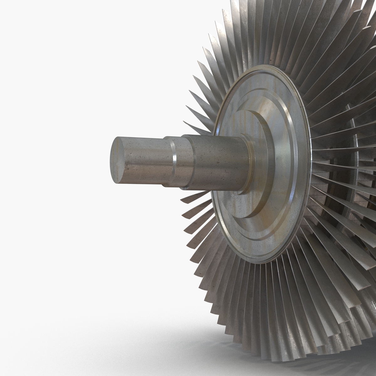 3D Steam Turbine model