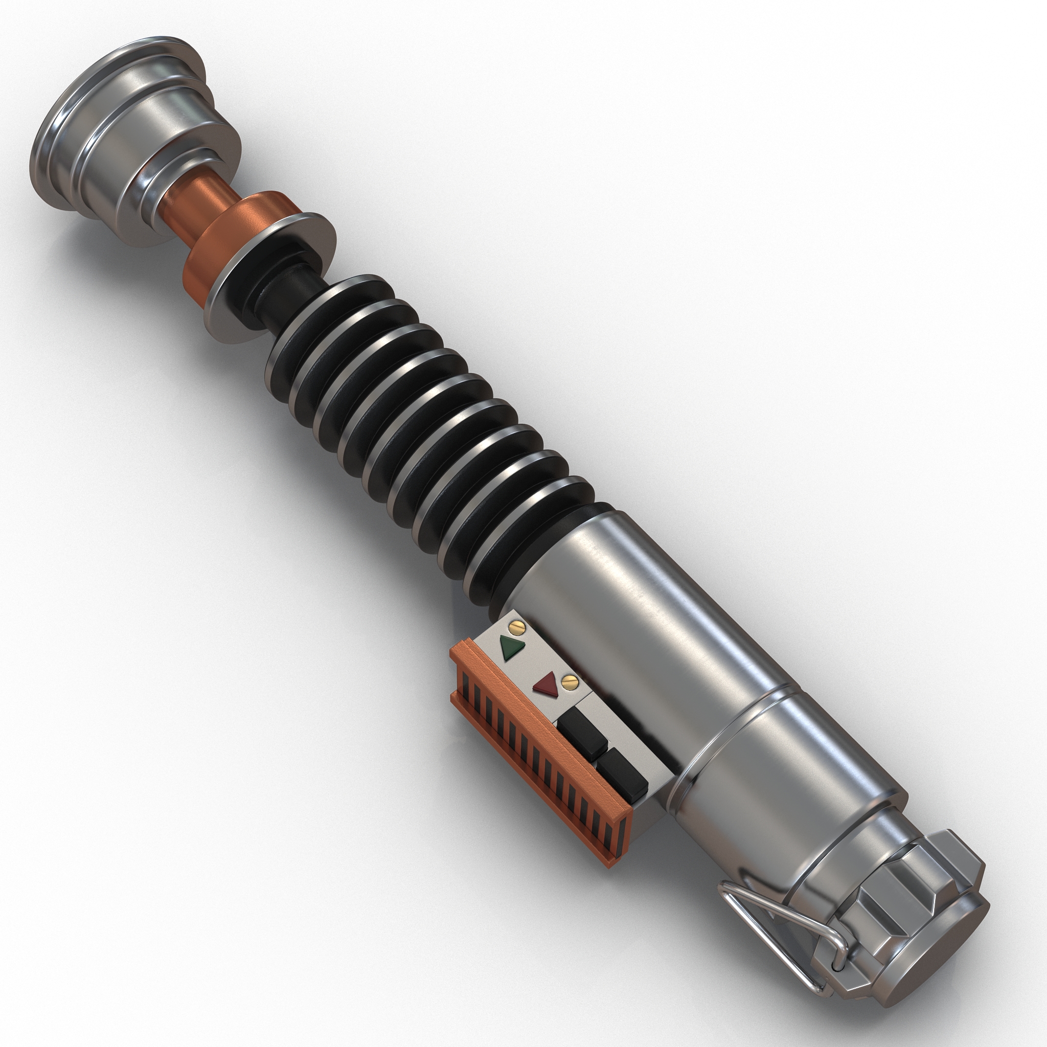 Luke Skywalker Lightsaber 2 3D