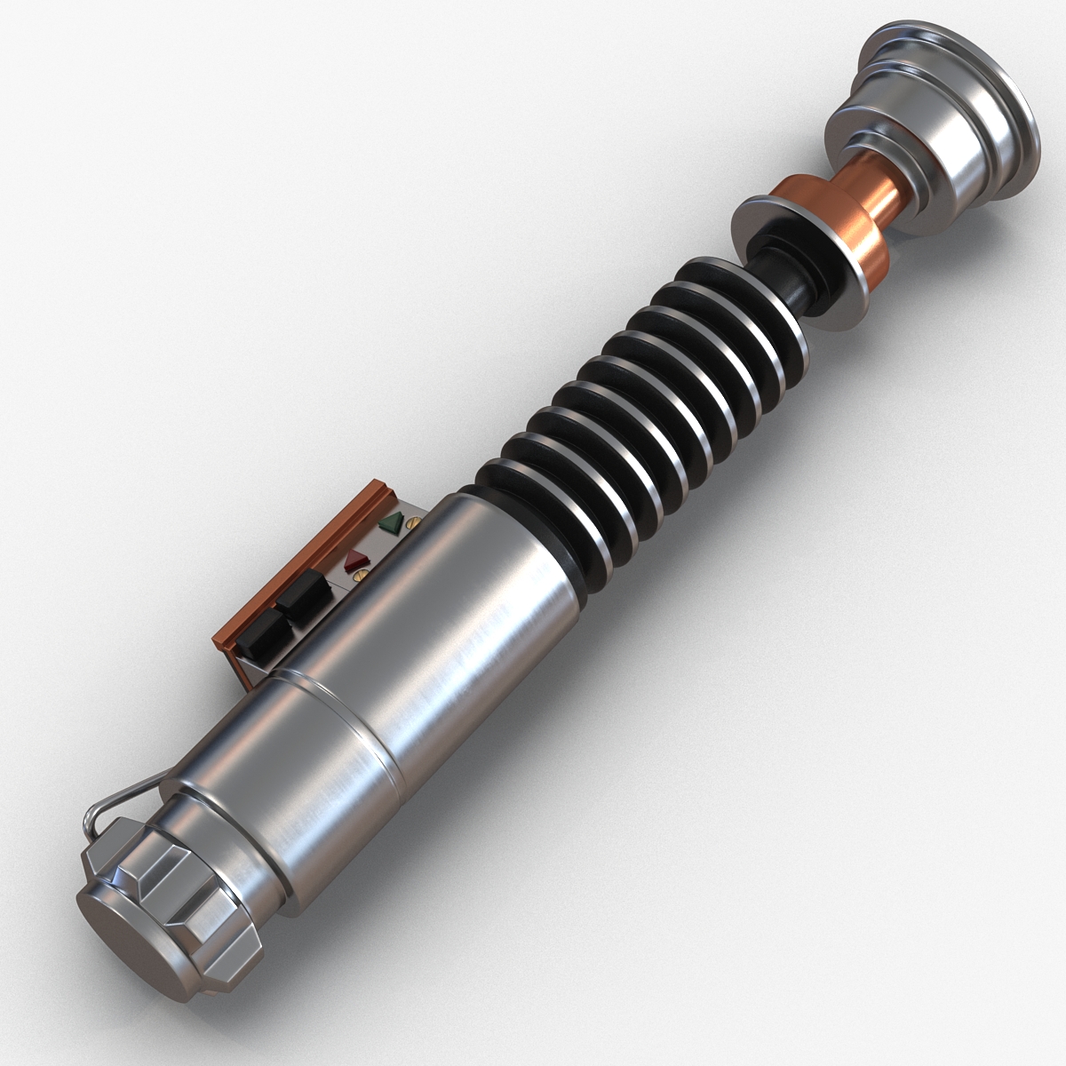 Luke Skywalker Lightsaber 2 3D