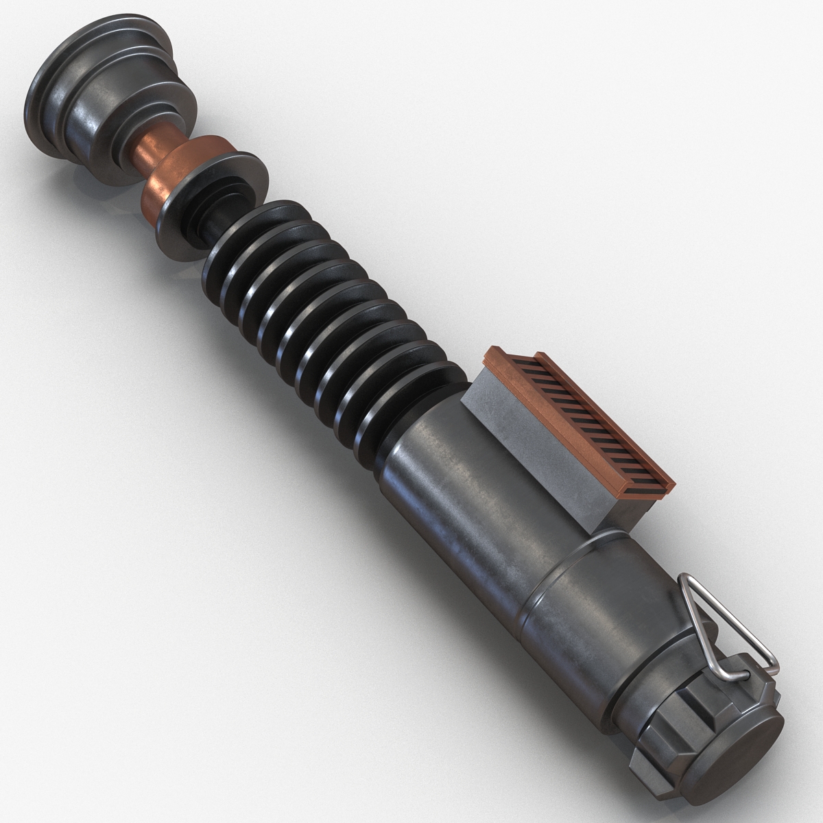 Luke Skywalker Lightsaber 2 Used 3D