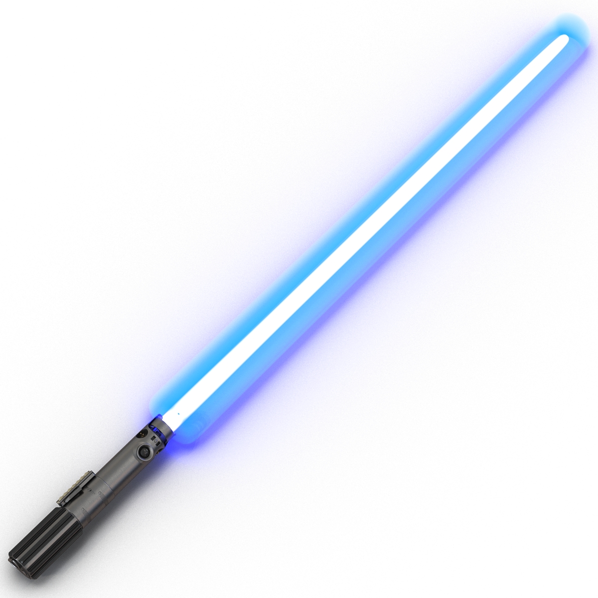 Luke Skywalker Lightsaber Set 3D model