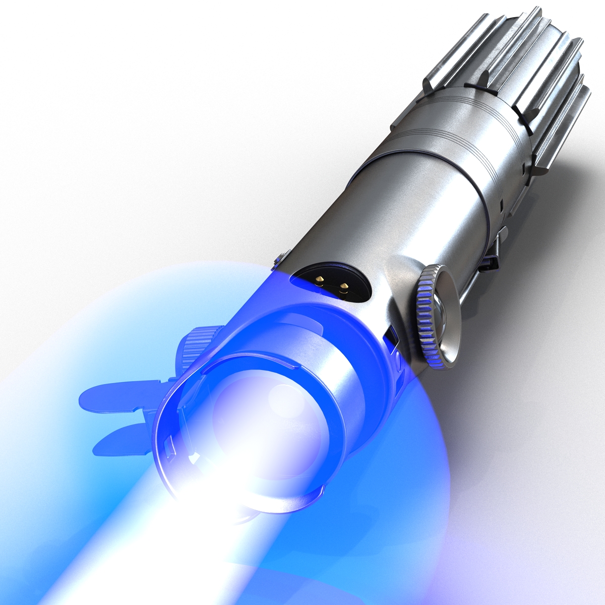 Luke Skywalker Lightsaber Set 3D model