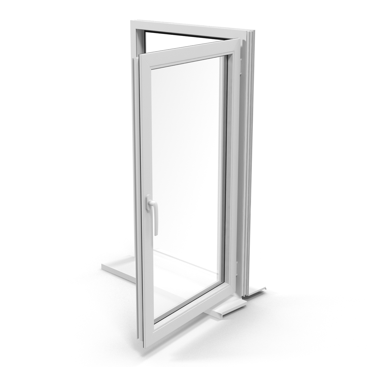 Plastic Window 3D model