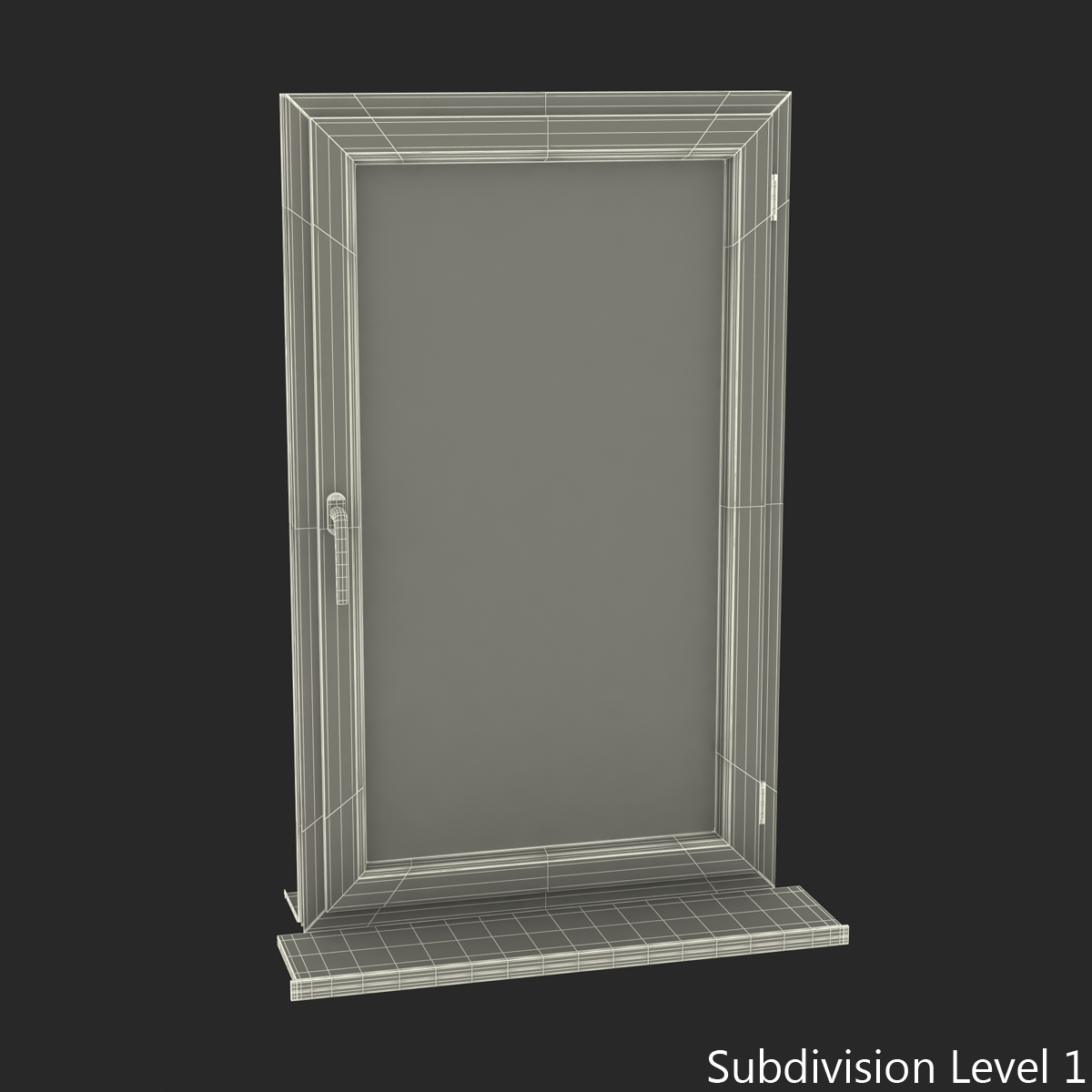 Plastic Window 3D model