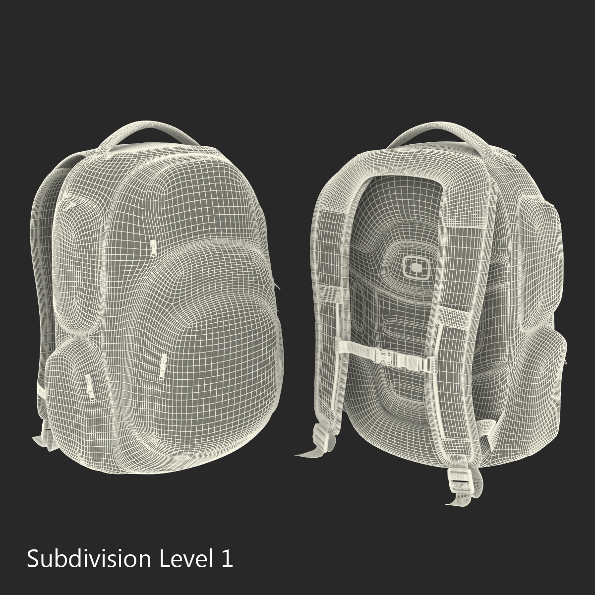 3D Backpack 3 Generic model