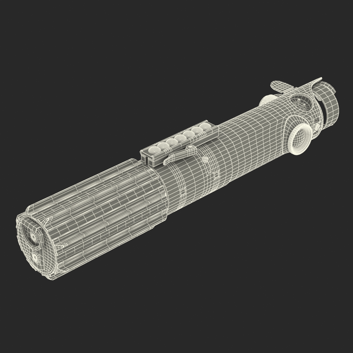 3D model Luke Skywalker Lightsaber