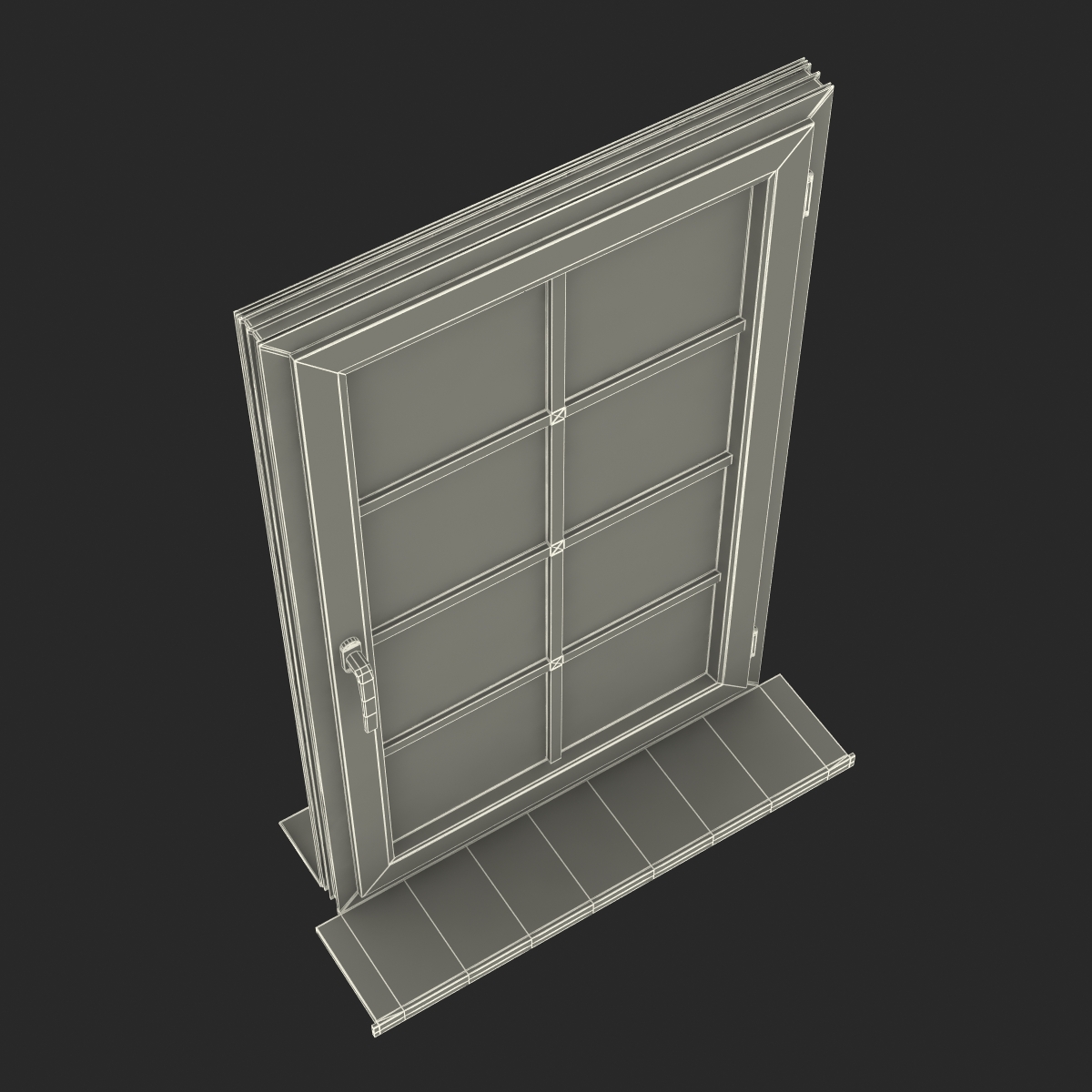 3D Plastic Window 6