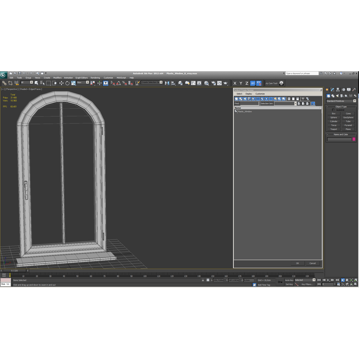 3D Plastic Window 8