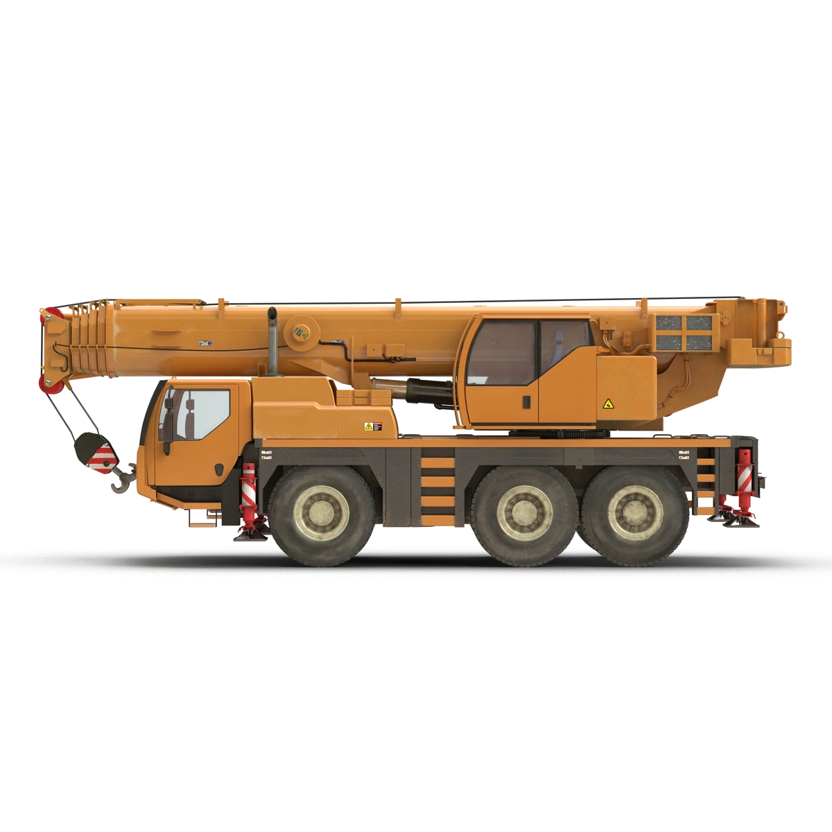 Compact Mobile Crane 2 3D