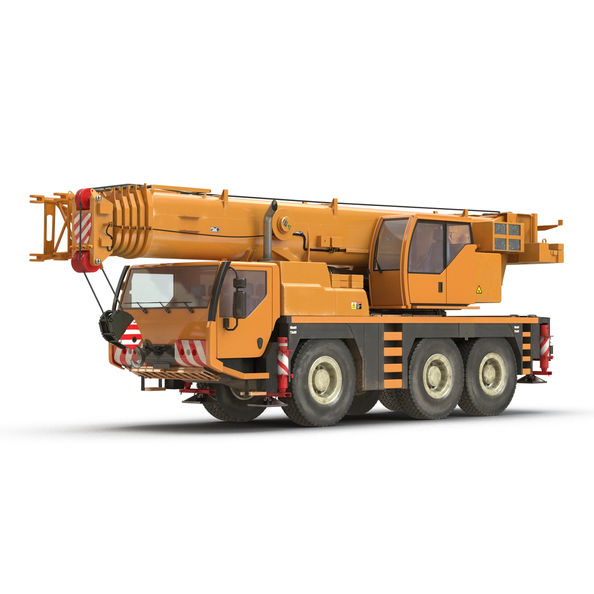 Compact Mobile Crane Liebherr 3D model