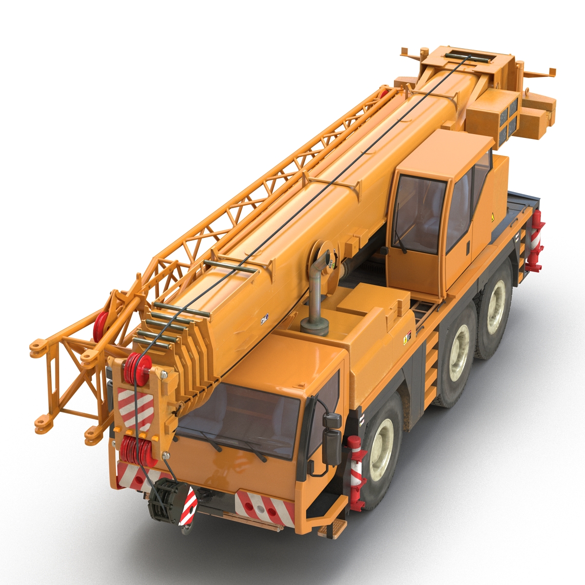 Compact Mobile Crane Liebherr 3D model