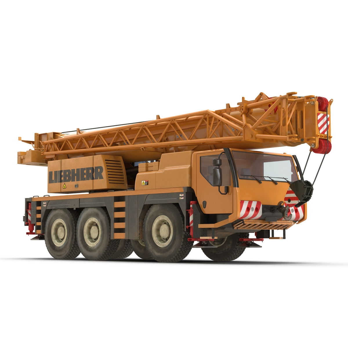 Compact Mobile Crane Liebherr 3D model