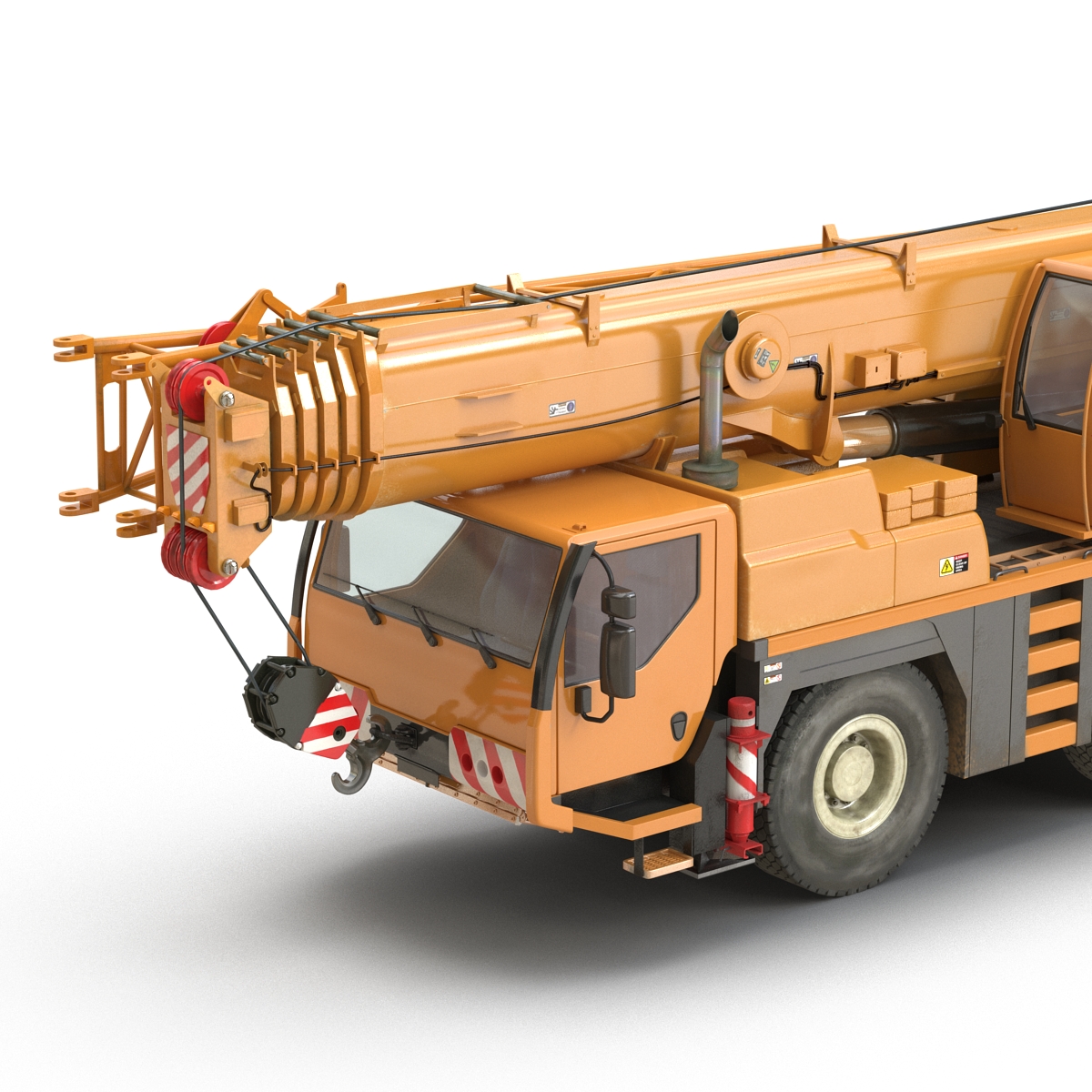 Compact Mobile Crane Liebherr 3D model