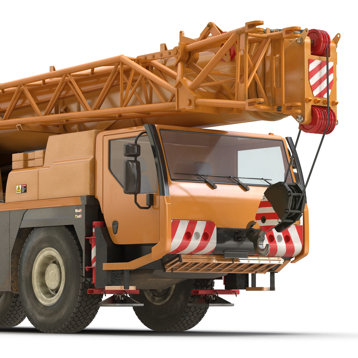 Compact Mobile Crane Liebherr 3D model