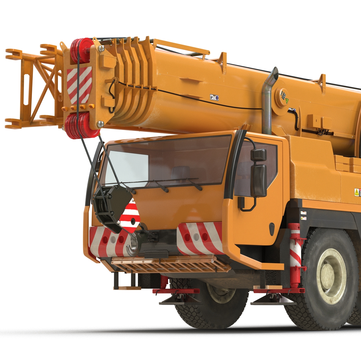 Compact Mobile Crane Liebherr 3D model