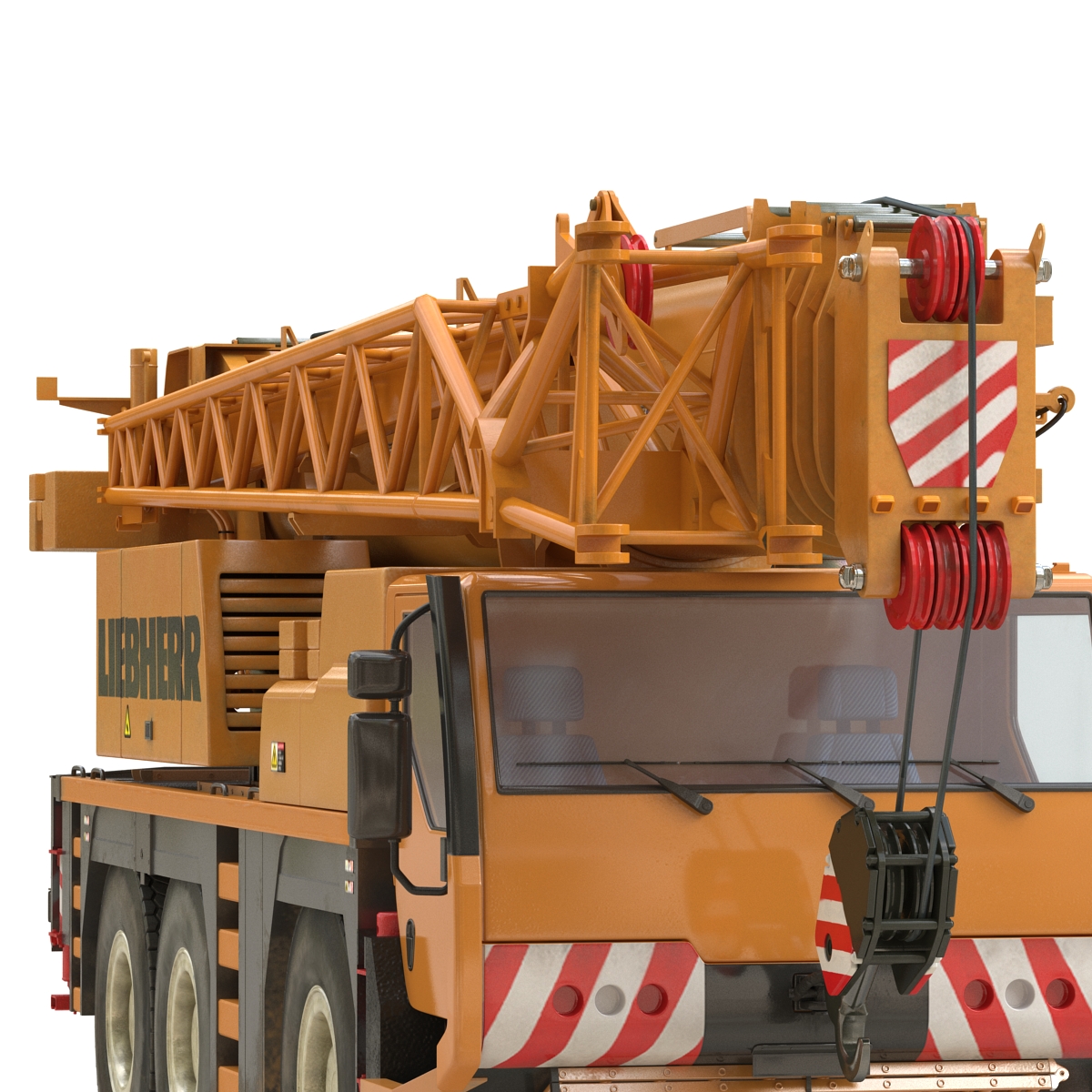 Compact Mobile Crane Liebherr 3D model