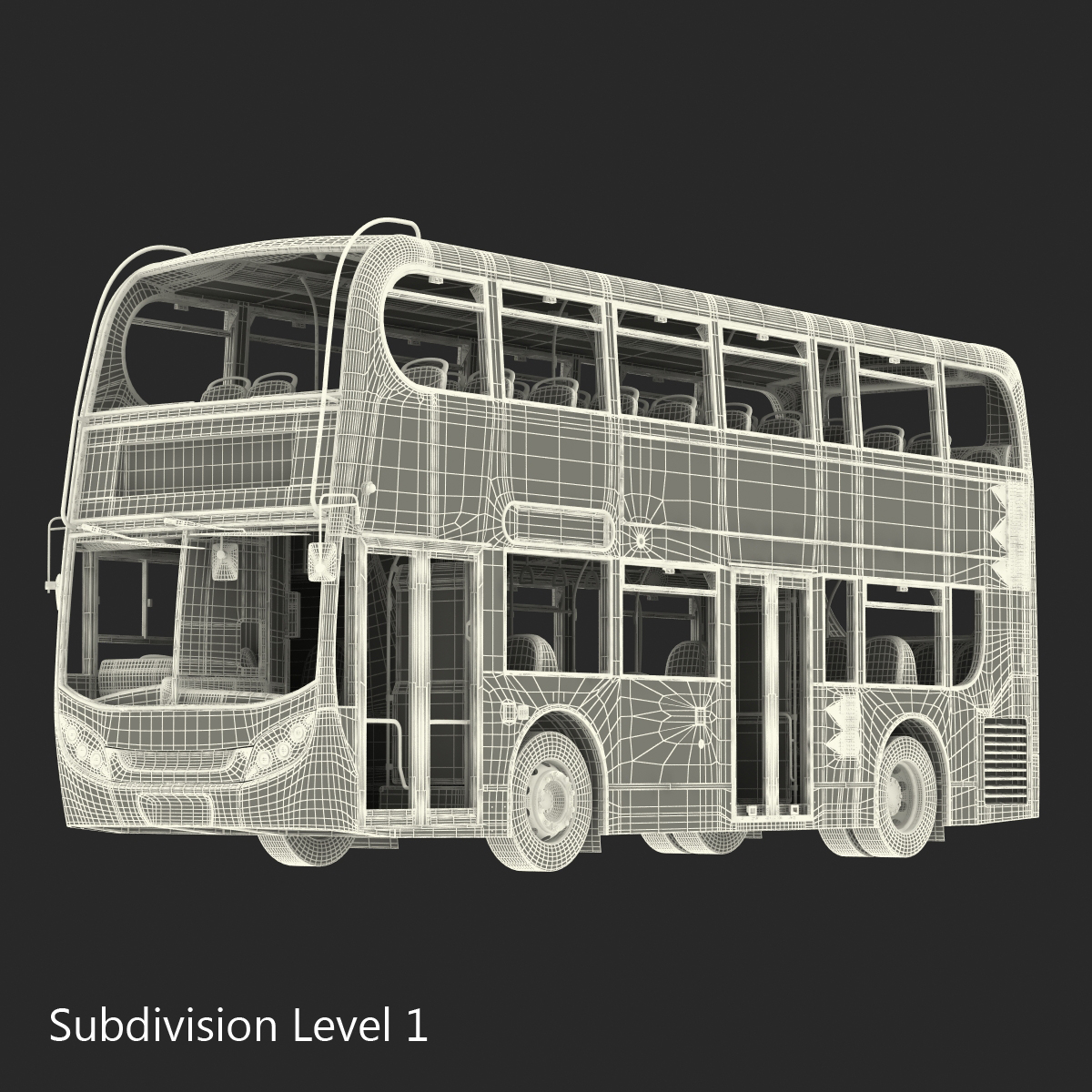 3D model Alexander Dennis Bus Enviro400