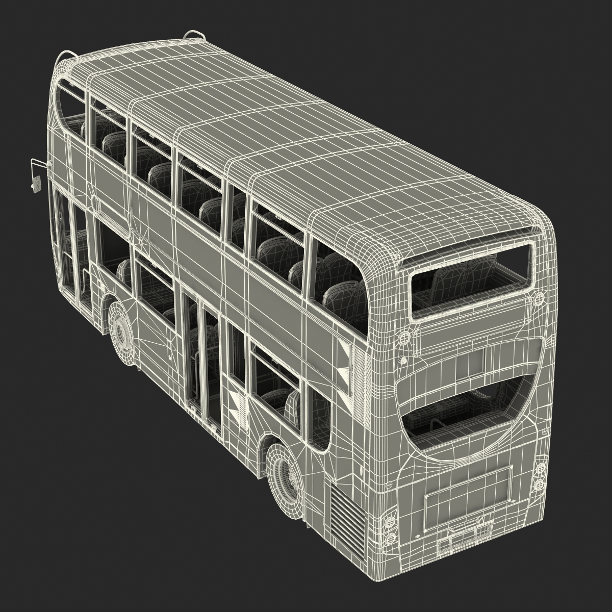 3D model Alexander Dennis Bus Enviro400