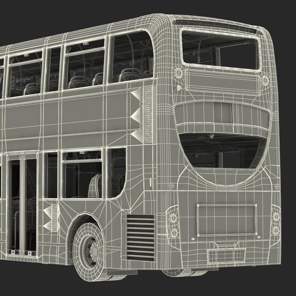 3D model Alexander Dennis Bus Enviro400