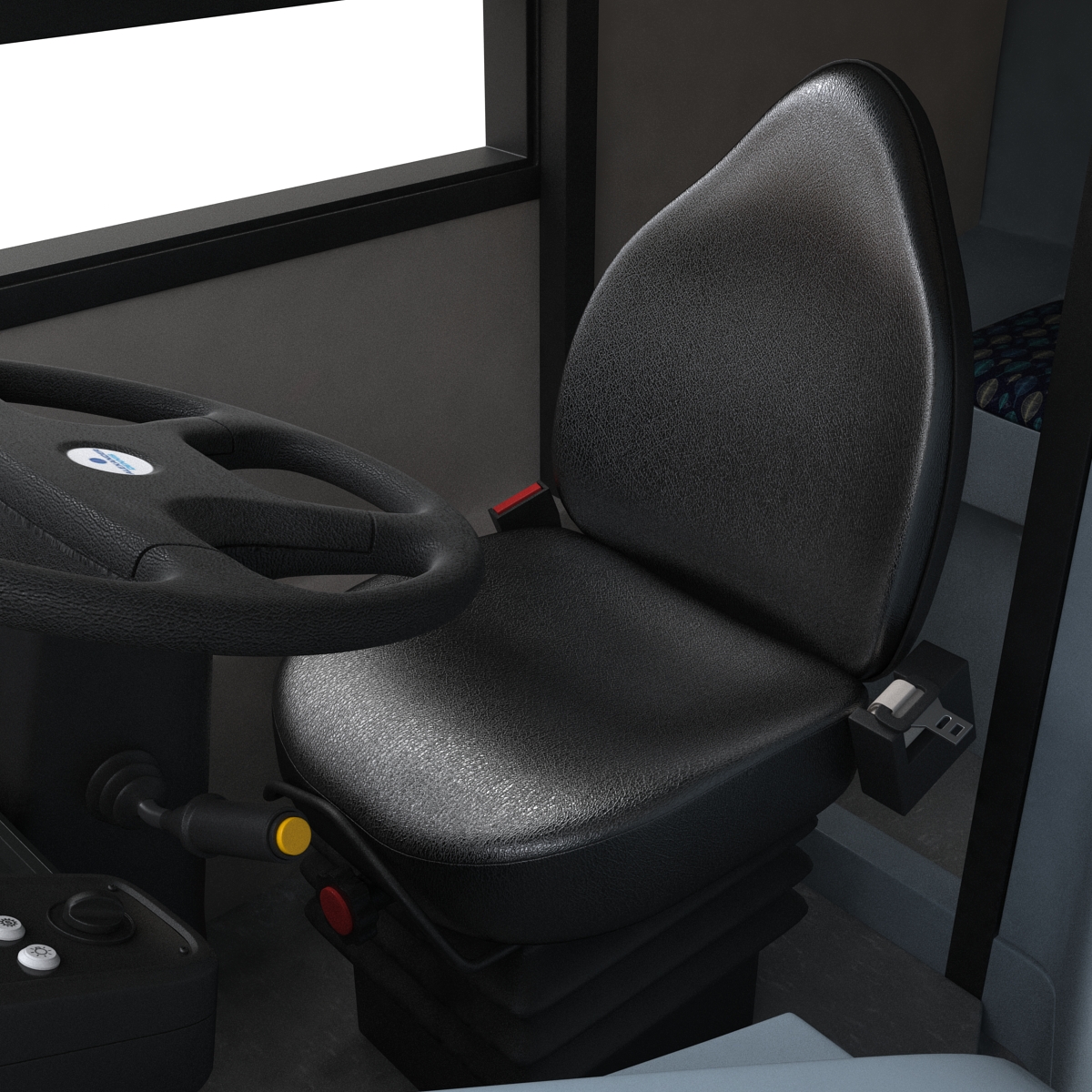 3D model Bus Enviro400 Rigged