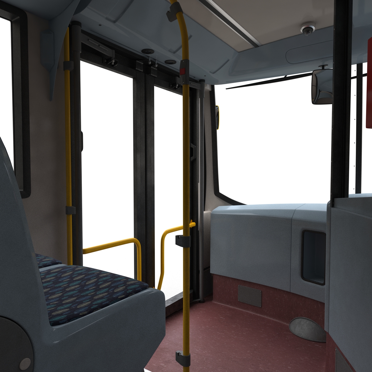 3D model Bus Enviro400 Rigged