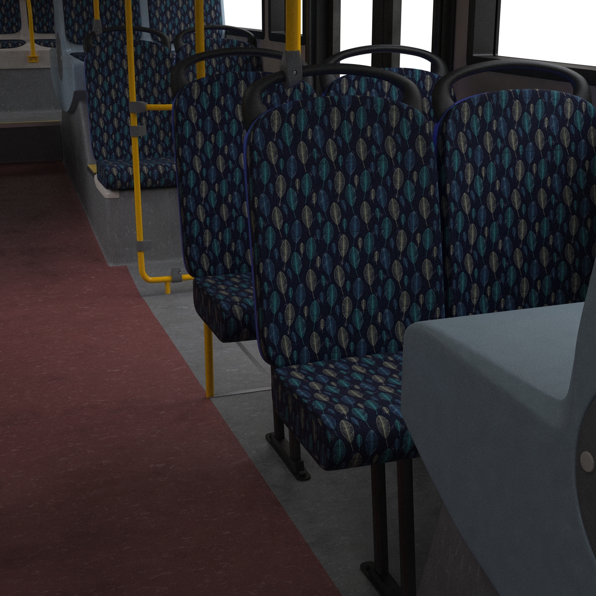 3D model Bus Enviro400 Rigged